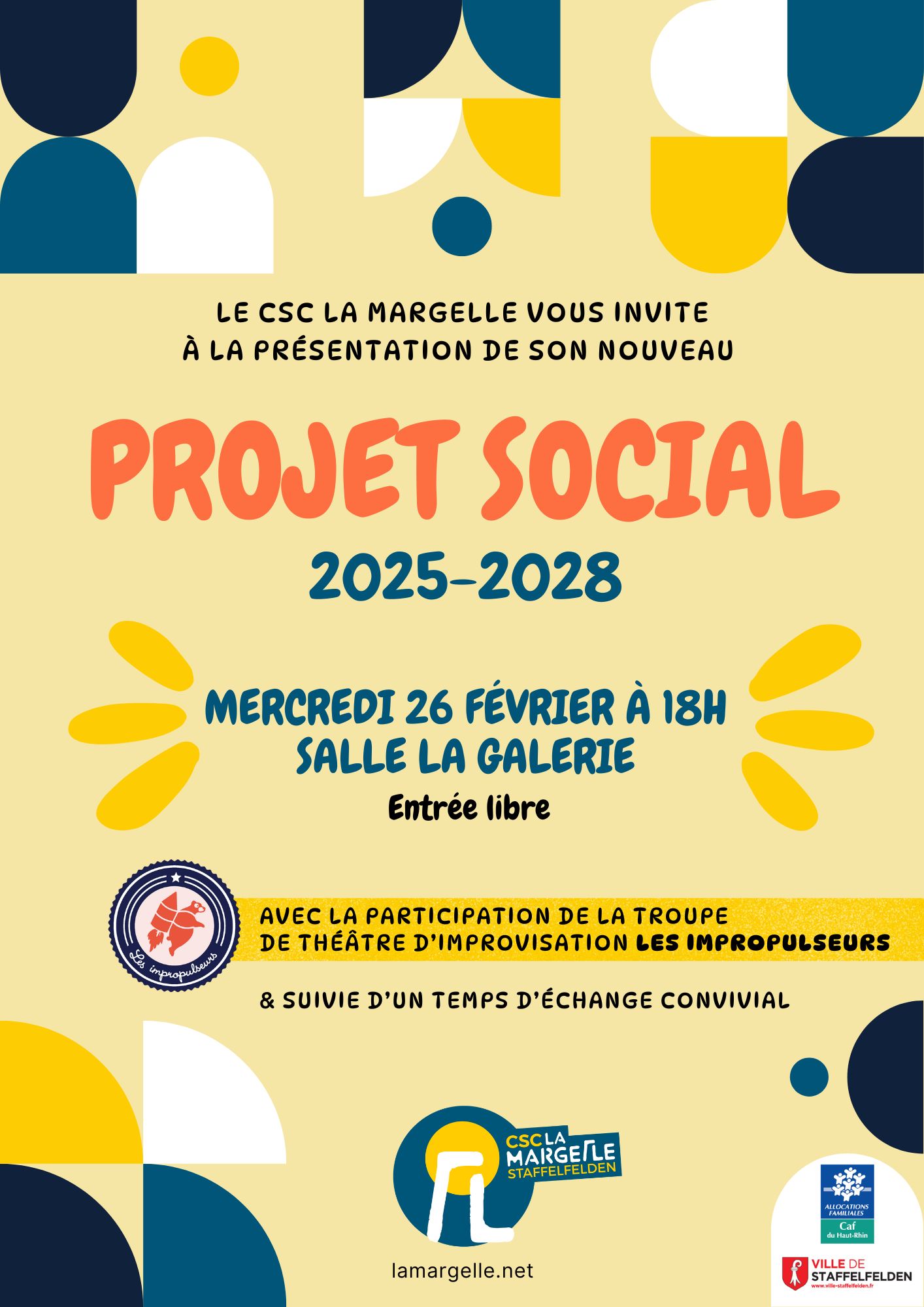 Présentation du nouveau Projet Social 2025-2028